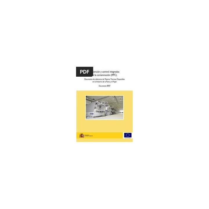 Documento de referencia de Mejores Técnicas Disponibles en la Industria de la Pasta y el Papel